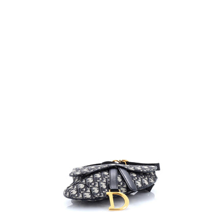 Christian Dior Saddle Belt Bag Oblique Canvas