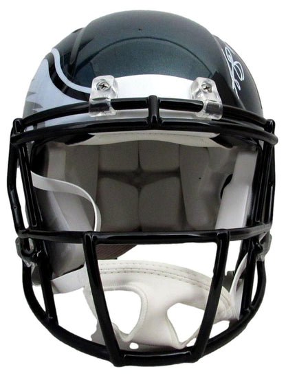 A.J. Brown Signed Full Size Authentic Sb Lix Champ Helmet Eagles Beckett 195535