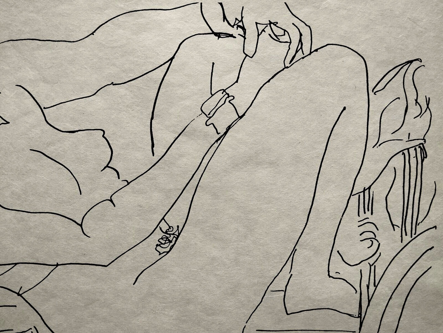 Henri Matisse Lithograph 1960 Coa Signed Contract Hand Numbered