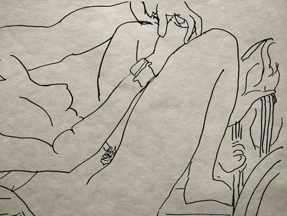 Henri Matisse Lithograph 1960 Coa Signed Contract Hand Numbered