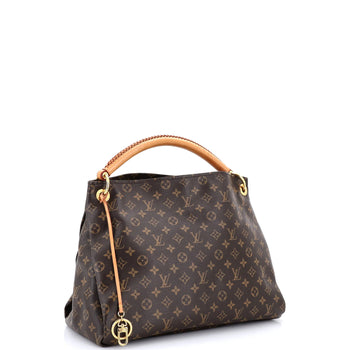 Louis Vuitton Artsy Handbag Monogram Canvas Mm