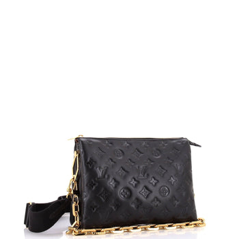Louis Vuitton Coussin Bag Monogram Embossed Lambskin Pm