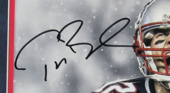 Tom Brady Autographed 16X20 Photo New England