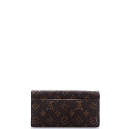 Louis Vuitton Sarah Wallet Nm Monogram Canvas