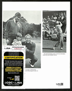 Arnold Palmer Signed/Auto 8X10 1986 Union Mutual Magazine Photo Jsa 198838