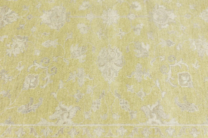 Hand-Knotted Muted Floral Transitional 8X10