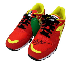 Dolph Lundgren Signed/Auto Pair Of Rocky/Drago Sneakers Size 9.5 Psa/Dna 198691