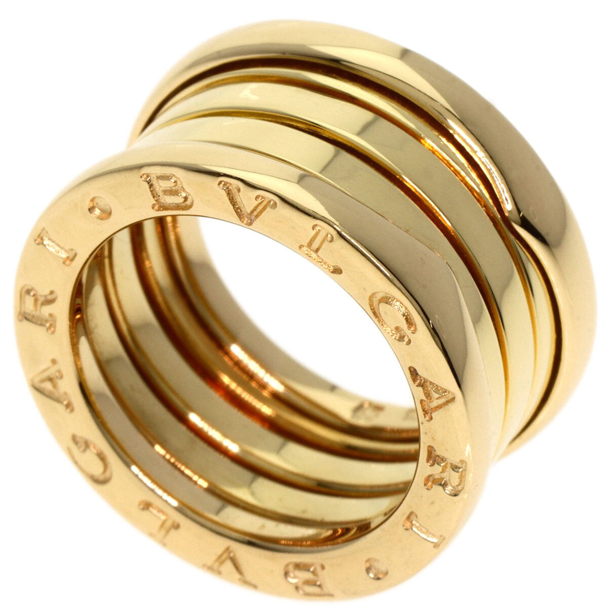 Bvlgari   Ring B.Zero1 3 Band #47 K18 Yellow Gold