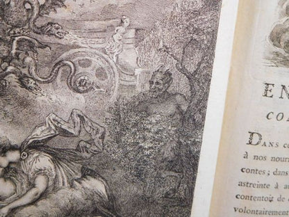 Wieland Contes Comiques 1771 Frankfurt Rare French Edition With Engraved Plate