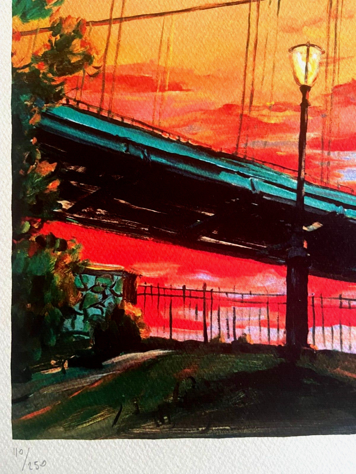 Bob Dylan Lithograph Coa Signed Op Numbered By Hand Modern Art Museum