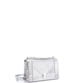 Christian Dior Diorama Flap Bag Cannage Embossed Calfskin Small