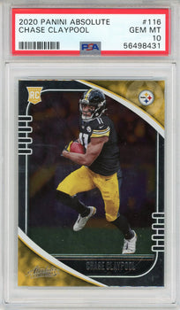 Chase Claypool 2020 Panini Absolute Rookie Card