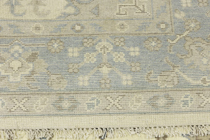 8X10 Ft Oushak Chobi Oriental Rug Floral Design