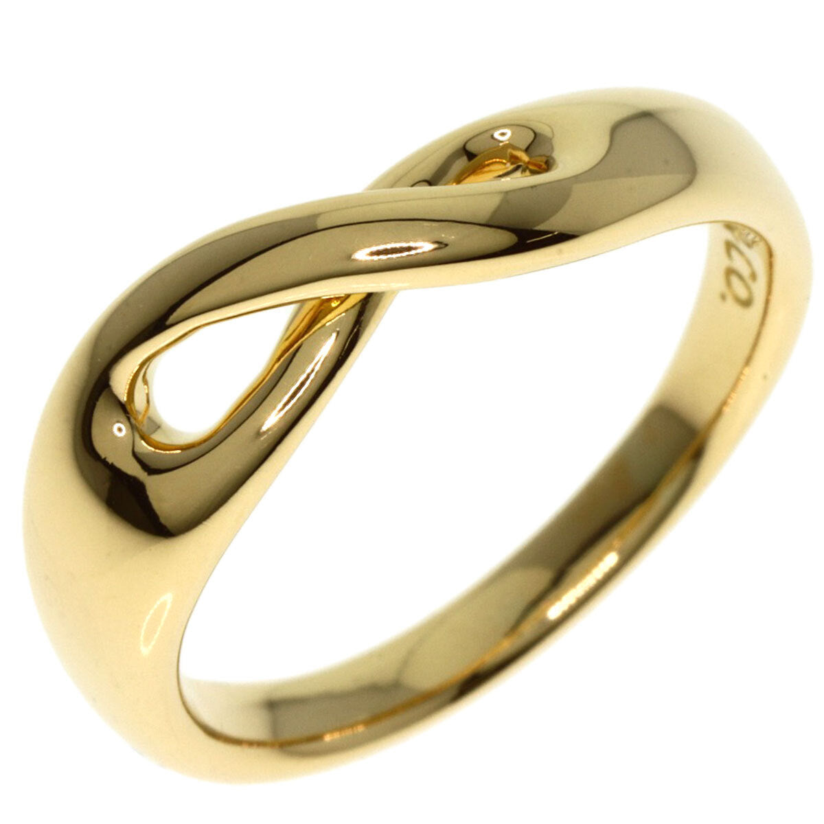 Tiffany&Co.   Ring Figure 8 K18 Yellow Gold