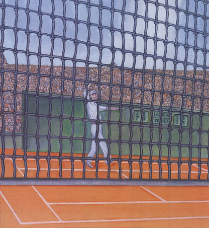 Konrad Klapheck Roland Garros French Open " Poster Pop Art Bl