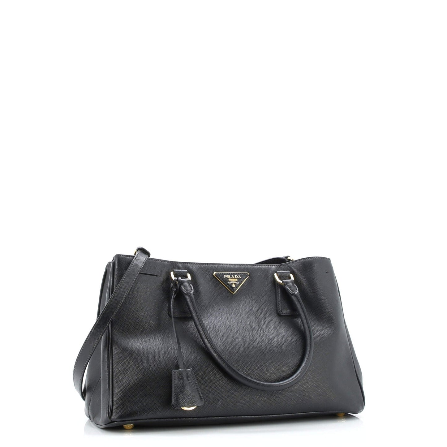 Prada Gardener'S Tote Saffiano Leather Medium