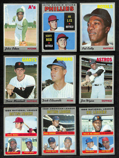 1970 Topps Baseball Card Complete Set (1-720)