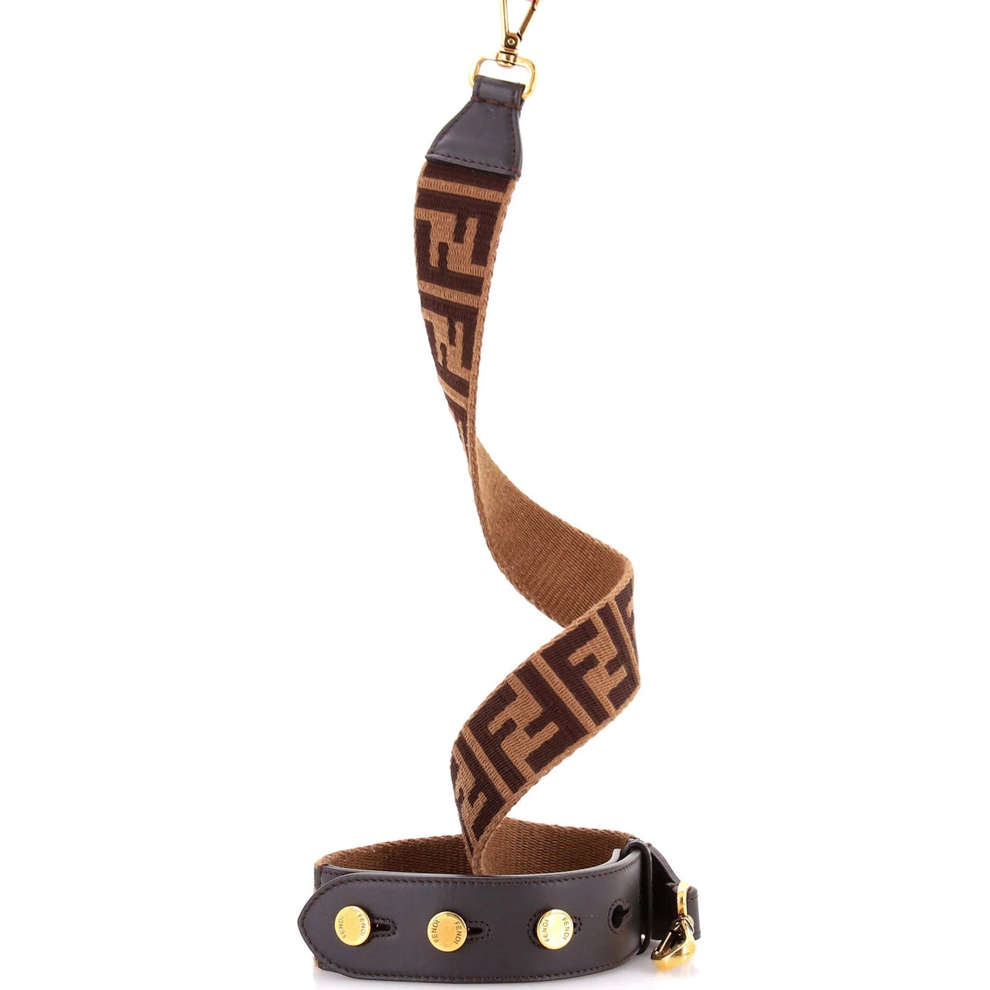 Fendi Ff 1974 Strap You Shoulder Strap Zucca Canvas