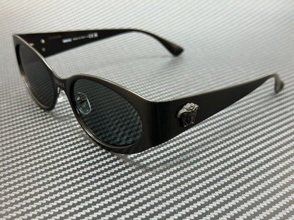 VERSACE VE2263 126187 Matte Black Grey Women's 56