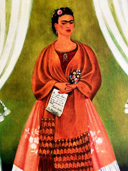Frida Kahlo Lithograph (Ren Magritte Fernando Botero. Diego Rivera)
