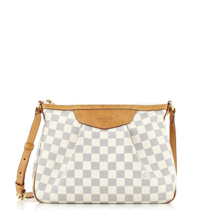 Louis Vuitton Siracusa Handbag Damier Pm