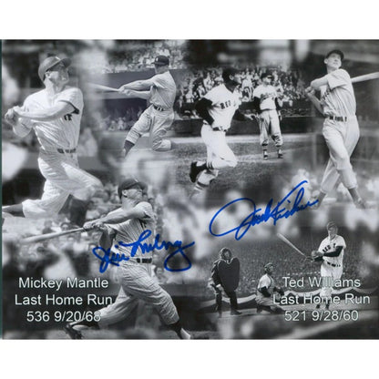 Jim Lonborg And Jack Fisher Autographed Commemorative 8X10 Photo