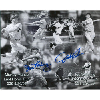 Jim Lonborg And Jack Fisher Autographed Commemorative 8X10 Photo