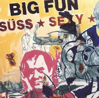 Martin Kippenberger Hey Baby! " Offset Lithograph Pop Art Multi