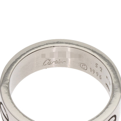 Cartier   Ring Love Ring #52 K18 White Gold