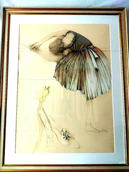 Bruno Bruni Original Stone Lithograph 1988 