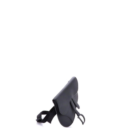 Christian Dior Ultra Matte Saddle Belt Bag Leather