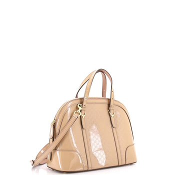 Gucci Nice Top Handle Bag Microguccissima Patent Small