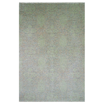 12'X18' Oversize Hand Knotted Soft Wool Oriental Rug