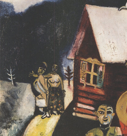 Marc Chagall The Violinist " Offset Lithograph Modernism