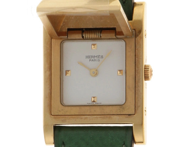 Hermes Medor Me1.210 Green Quartz