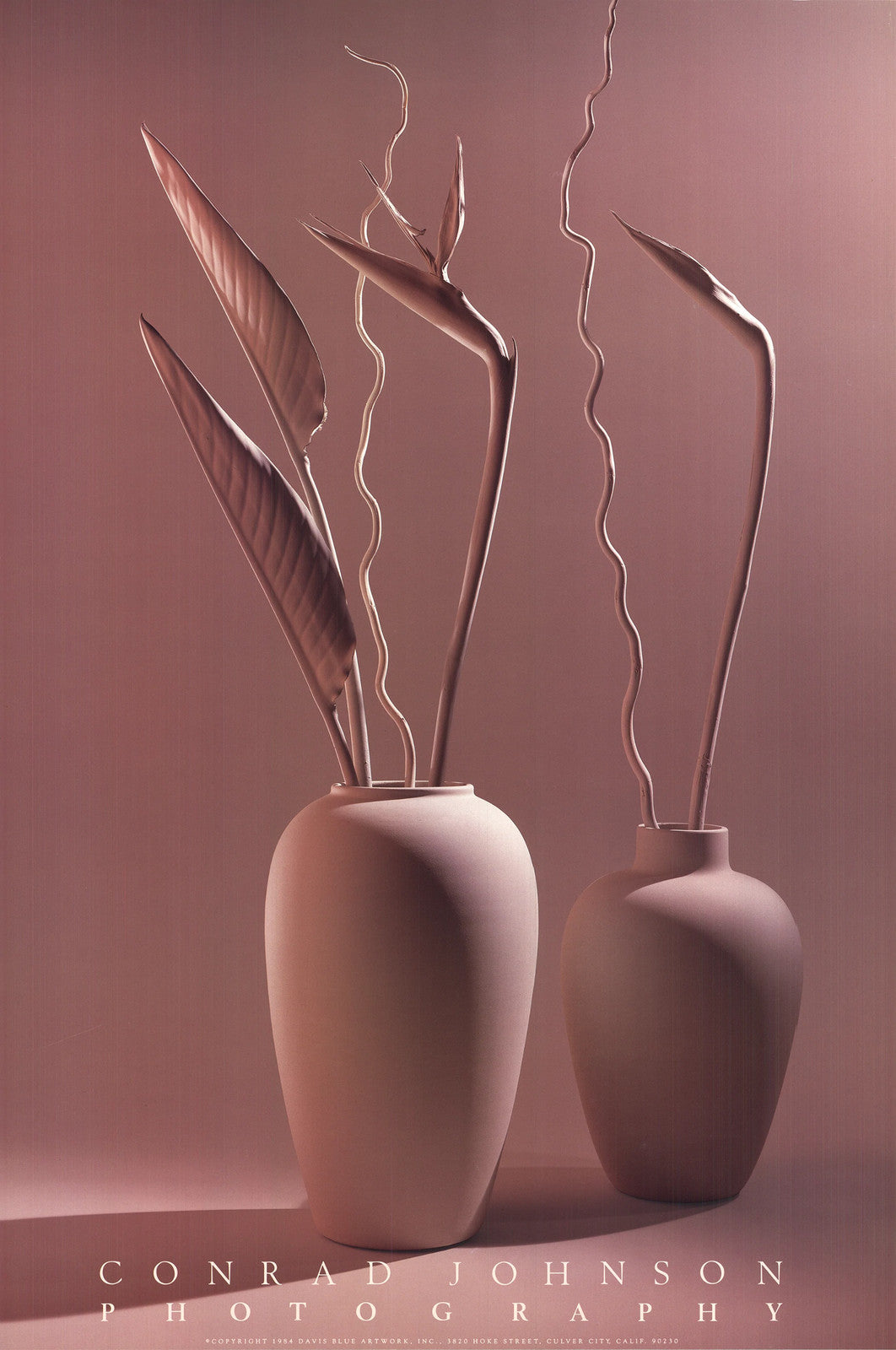 Conrad Johnson Sculpture Ii " Offset Lithograph Vintage