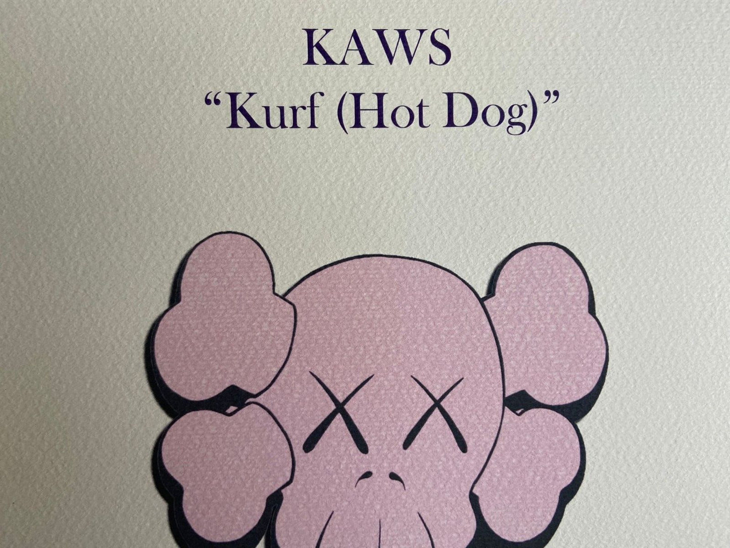 Kaws Lithograph Coa Numbered Limited Certified Mori Museum