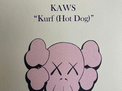 Kaws Lithograph Coa Numbered Limited Certified Mori Museum