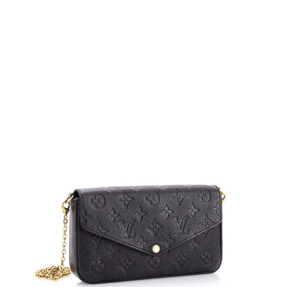 Louis Vuitton Felicie Pochette Monogram Empreinte Leather