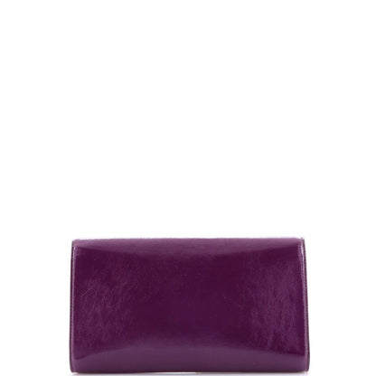 Saint Laurent Belle De Jour Clutch Leather Large