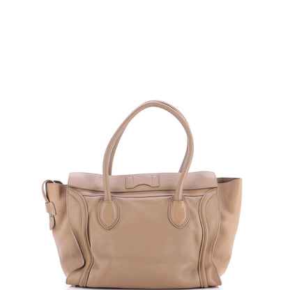 Celine Shoulder Luggage Bag Leather