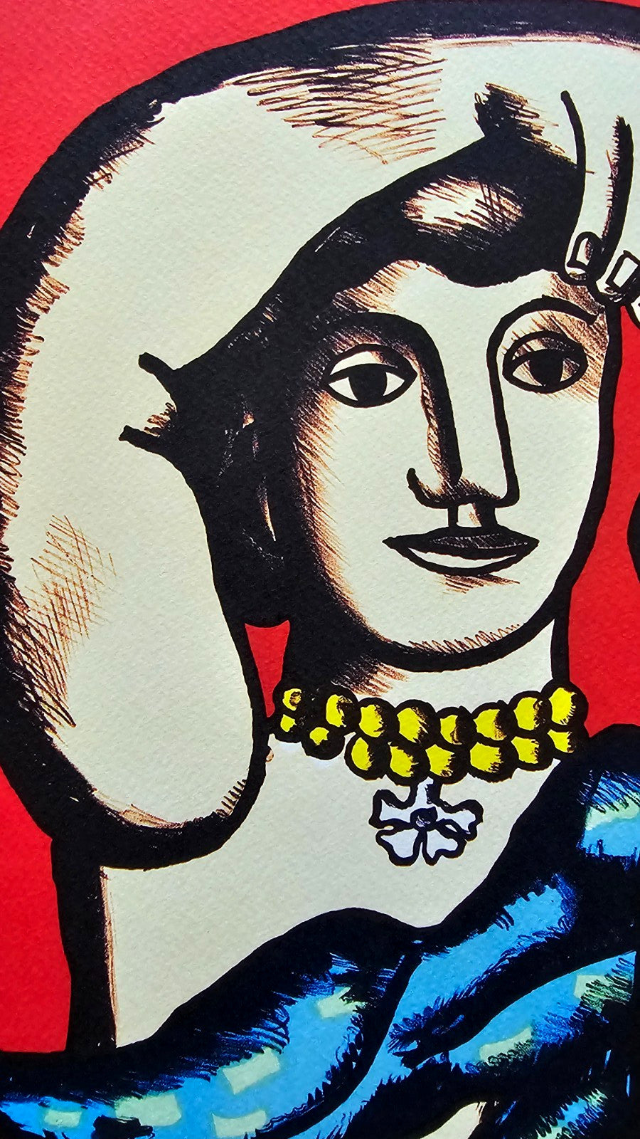 Fernand-Lger Lithograph Maeght 1966 Coa Signed Numbered Limited