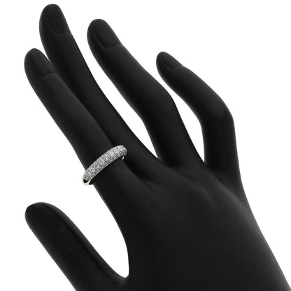 Gimel Ring Pave Diamond Platinum Pt950