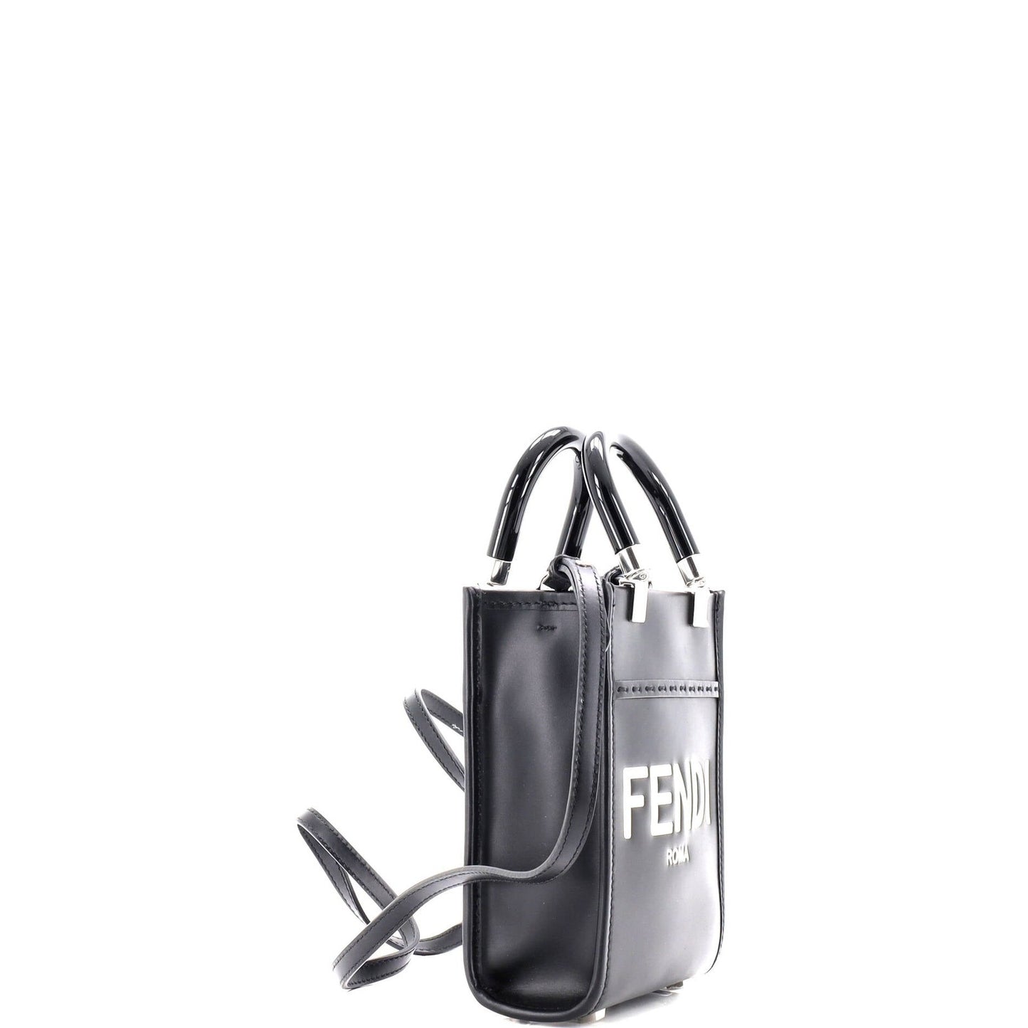 Fendi Sunshine Shopper Tote Leather Mini