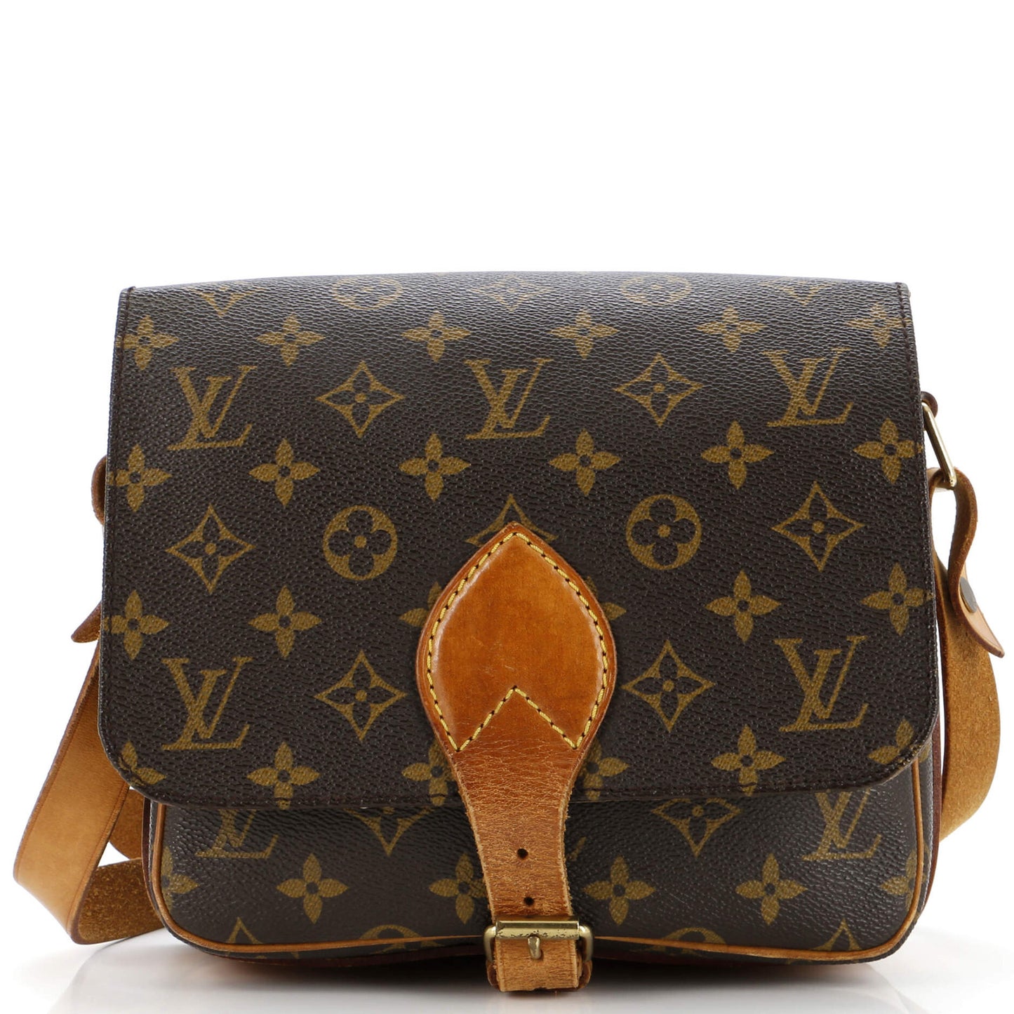 Louis Vuitton Cartouchiere Handbag Monogram Canvas Mm