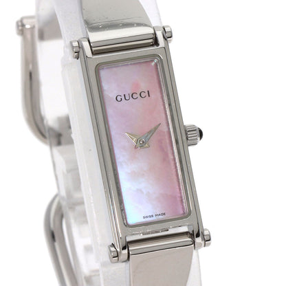 Gucci Square Face Watches 1500L Stainless Steel/Stainless Steel Ladies