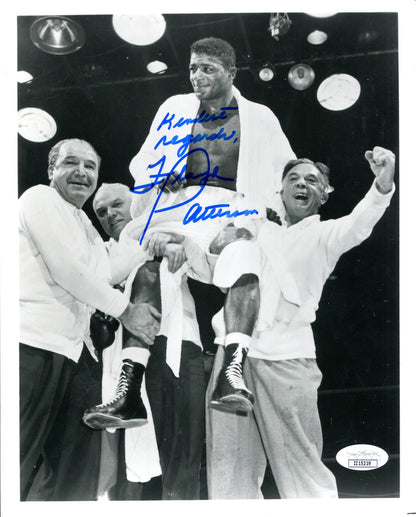 Floyd Patterson Autographed 8X10 Photo (Jsa)