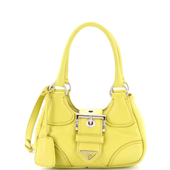 Prada Re-Edition 2002 Moon Handle Bag Padded Nappa Leather