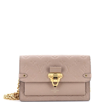 Louis Vuitton Vavin Chain Wallet Monogram Empreinte Leather