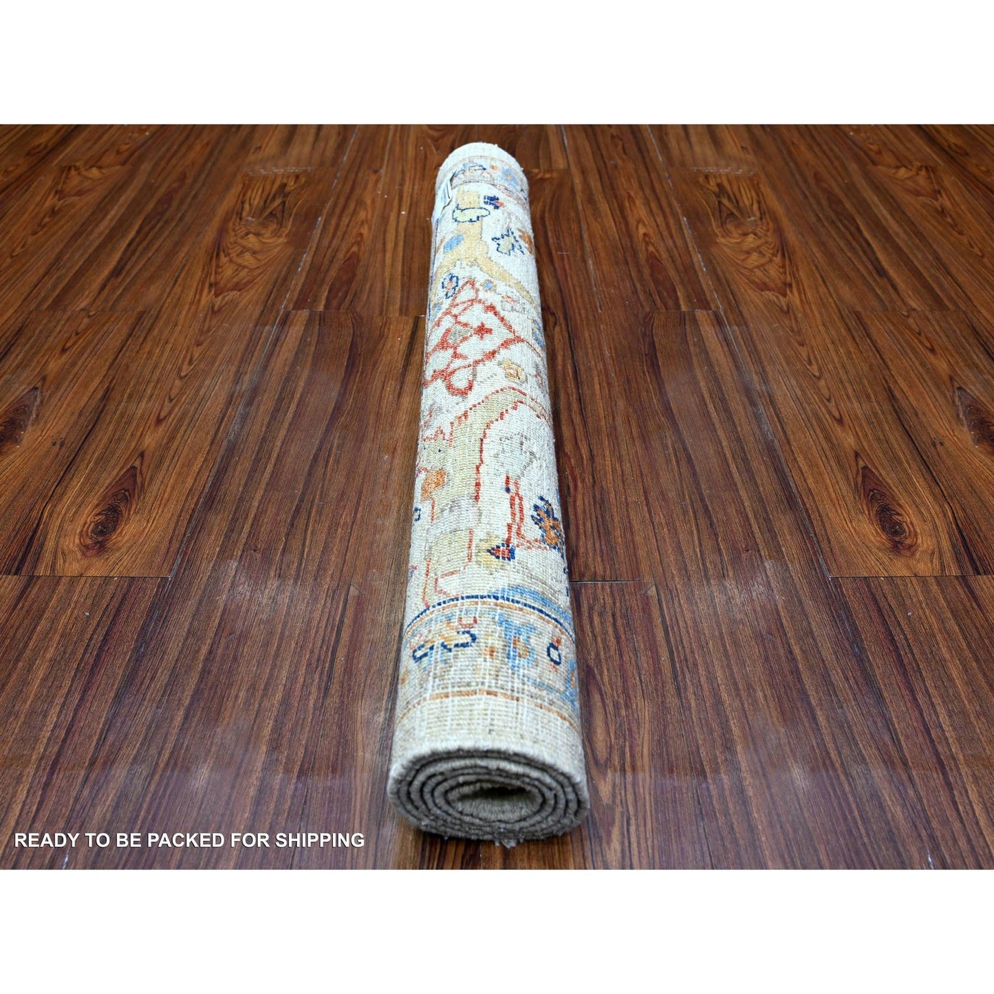 3'1"X4'8" Gray Aryana Natural Dyes Pure Wool Hand Knotted Oriental Rug